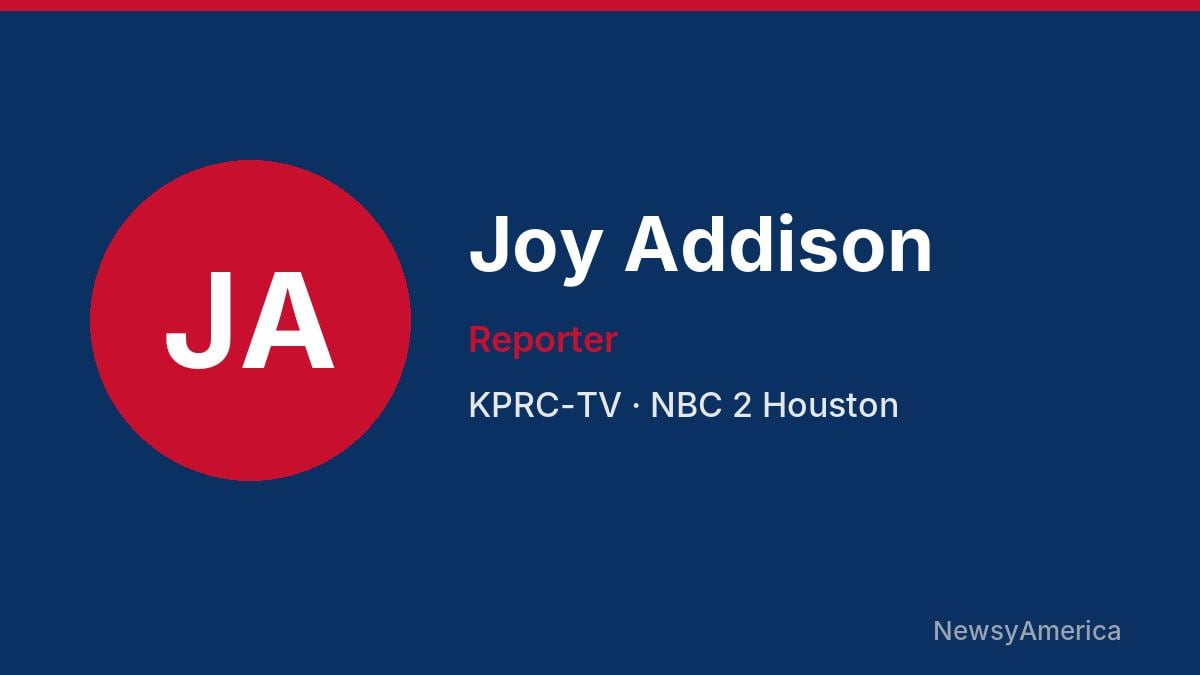 Joy Addison – KPRC-TV, Houston