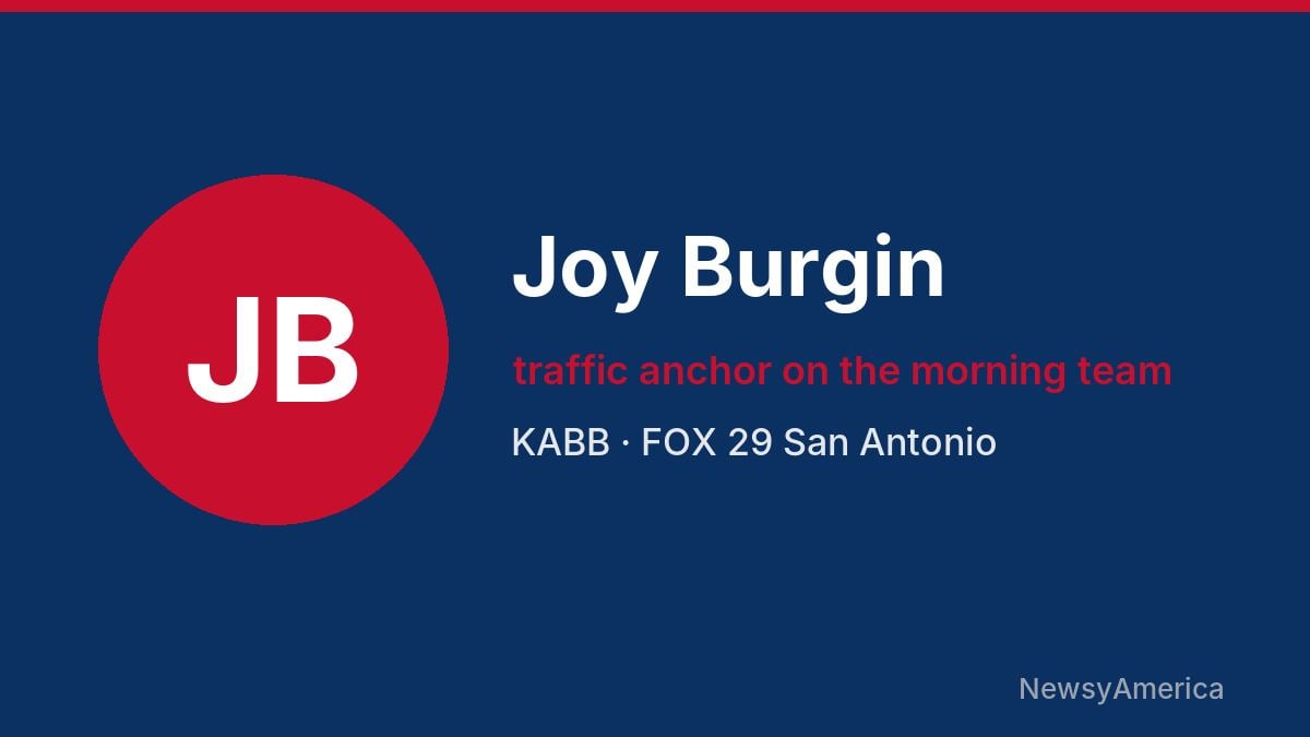 Joy Burgin – KABB, San Antonio