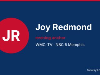 Joy Redmond, evening anchor, WMC-TV