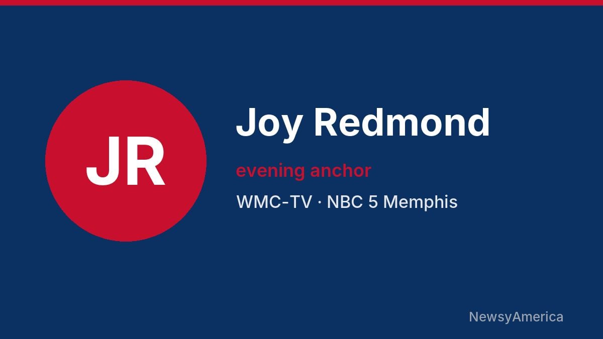 Joy Redmond – WMC-TV, Memphis
