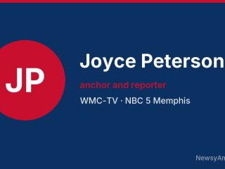 Joyce Peterson, anchor and reporter, WMC-TV