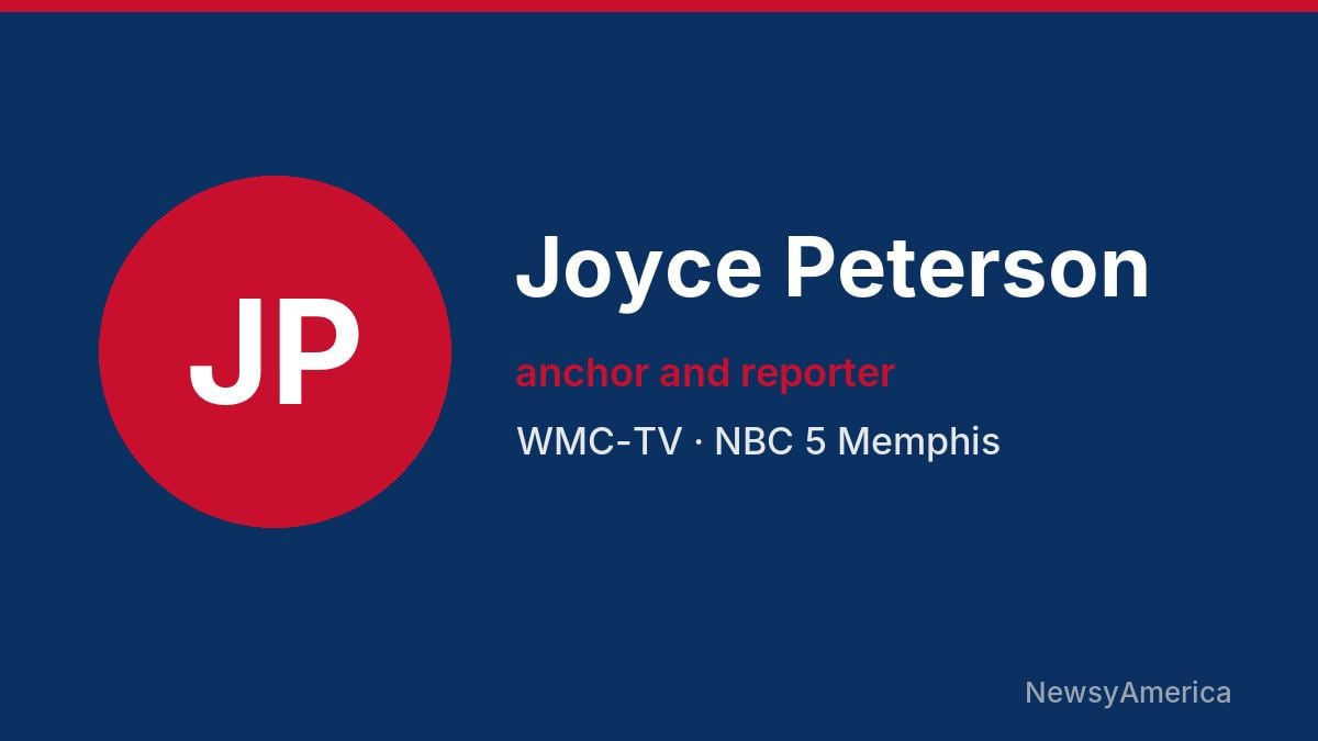 Joyce Peterson – WMC-TV, Memphis
