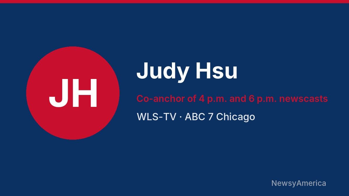 Judy Hsu – WLS-TV, Chicago