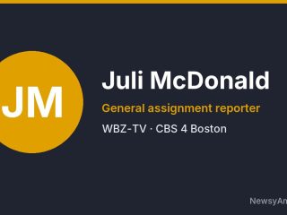 Juli McDonald, General assignment reporter, WBZ-TV