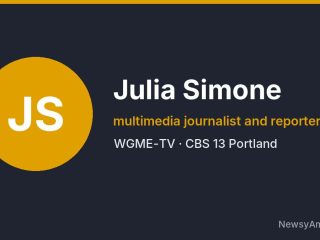 Julia Simone, multimedia journalist and reporter, WGME-TV