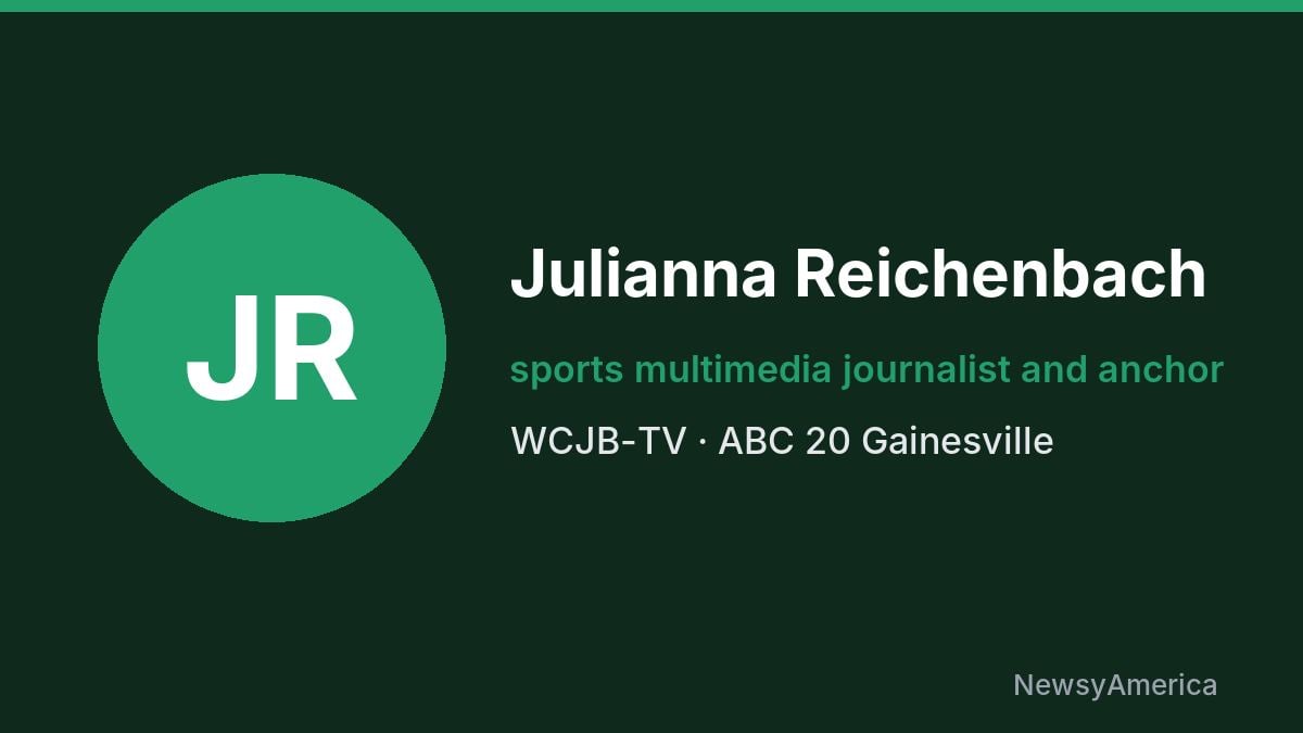 Julianna Reichenbach – WCJB-TV, Gainesville