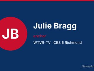 Julie Bragg, anchor, WTVR-TV