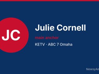 Julie Cornell, main anchor, KETV
