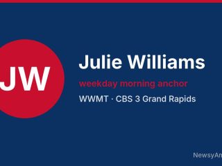 Julie Williams, weekday morning anchor, WWMT