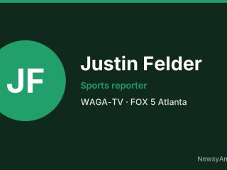 Justin Felder, Sports reporter, WAGA-TV