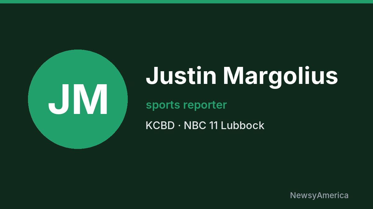 Justin Margolius – KCBD, Lubbock