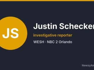 Justin Schecker, investigative reporter, WESH