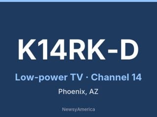 K14RK-D channel 14, Phoenix, AZ