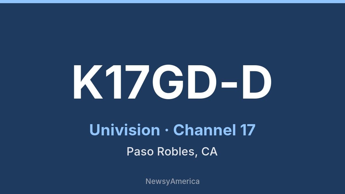 K17GD-D – Univision 17 Santa Barbara