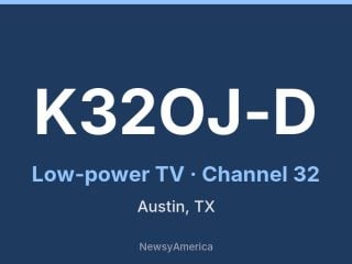 K32OJ-D channel 32, Austin, TX