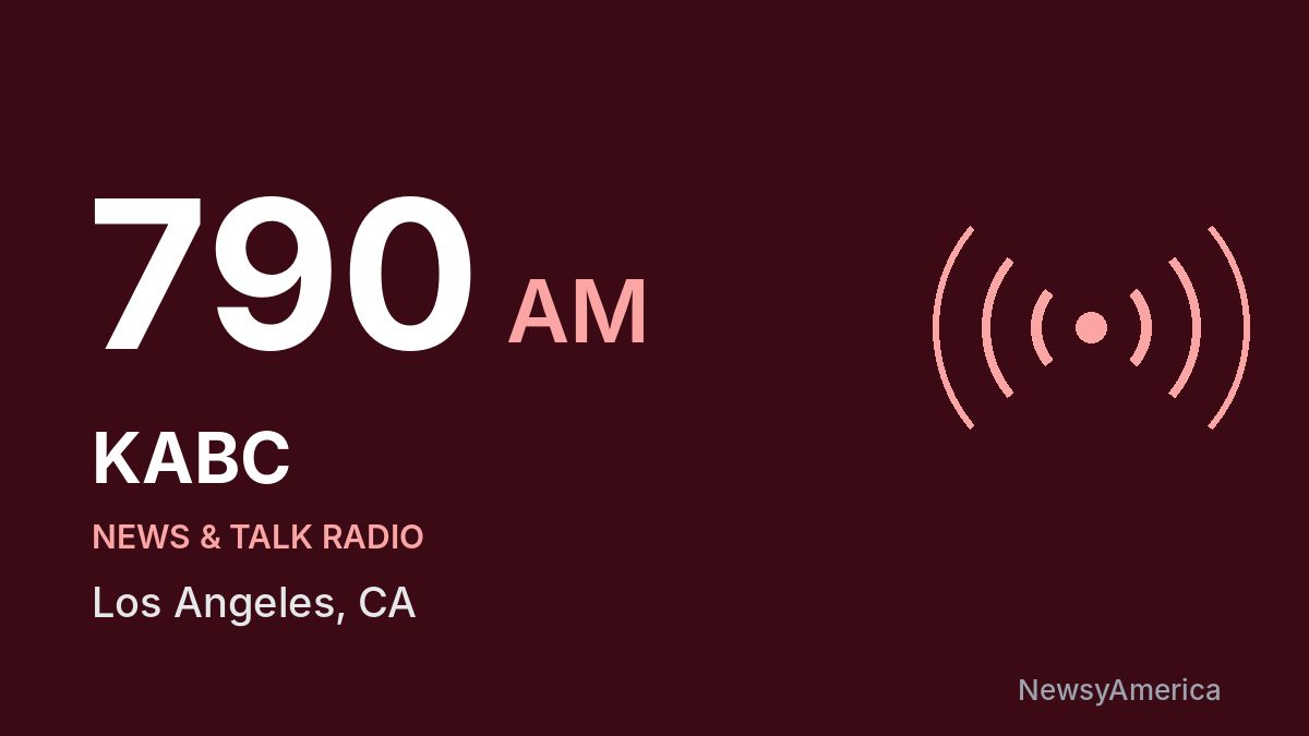 KABC 790 AM – Los Angeles