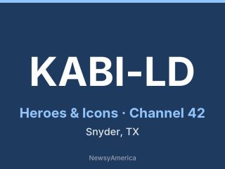 KABI-LD channel 42, Snyder, TX