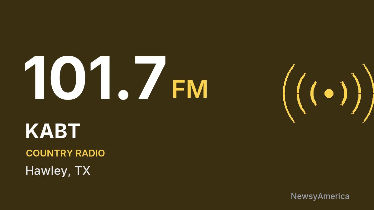 KABT 101.7 FM – Hawley