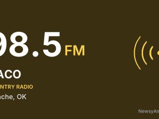 KACO 98.5 FM, Apache, OK