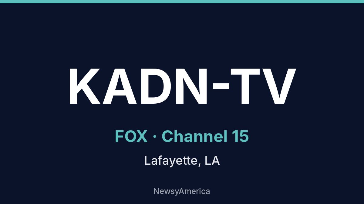 KADN-TV – FOX 15 Lafayette