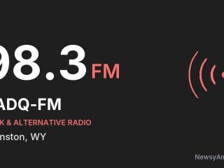 KADQ-FM 98.3 FM, Evanston, WY