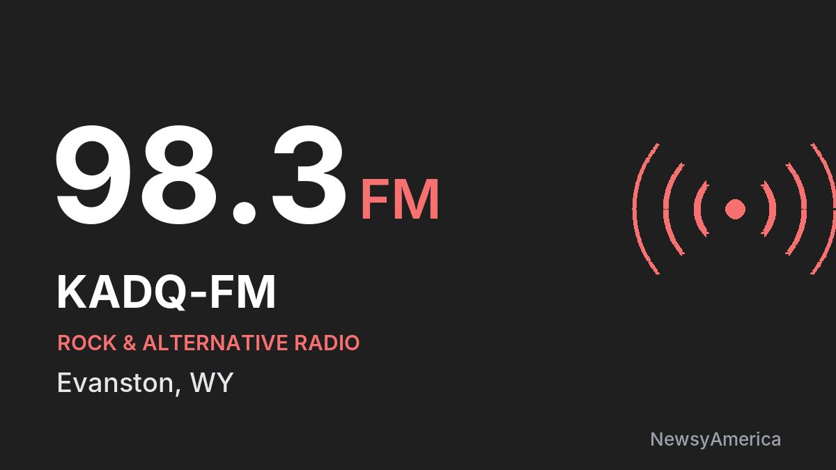 KADQ-FM 98.3 FM – Evanston