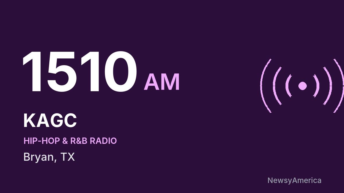 KAGC 1510 AM – Bryan