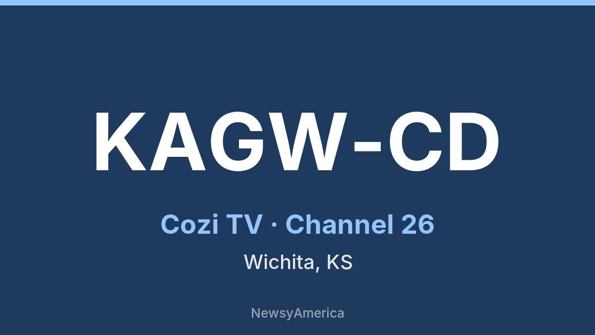 KAGW-CD – Cozi TV 26 Wichita