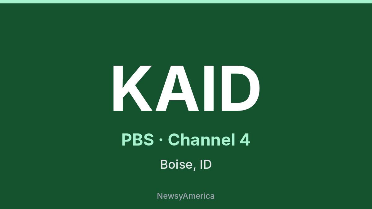KAID – PBS 4 Boise