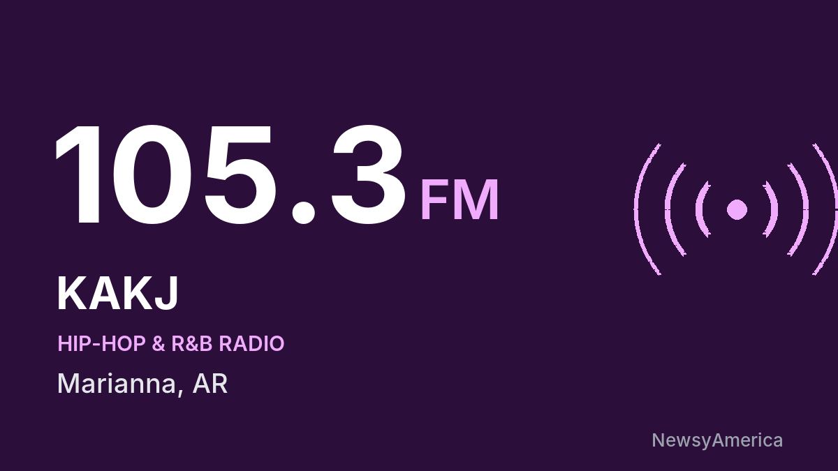 KAKJ 105.3 FM – Marianna