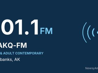 KAKQ-FM 101.1 FM, Fairbanks, AK