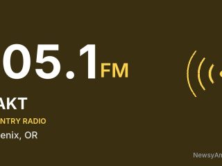 KAKT 105.1 FM, Phoenix, OR