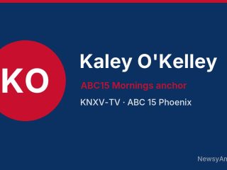 Kaley O’Kelley, ABC15 Mornings anchor, KNXV-TV
