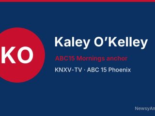 Kaley O’Kelley, ABC15 Mornings anchor, KNXV-TV