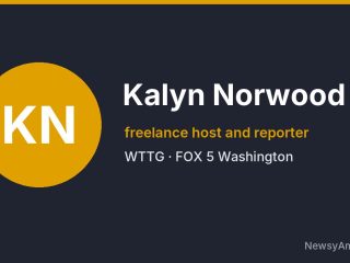 Kalyn Norwood, freelance host and reporter, WTTG