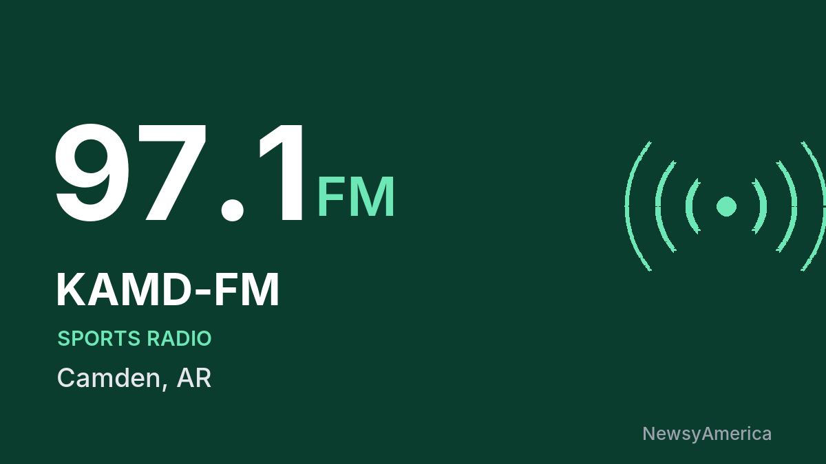 KAMD-FM 97.1 FM – Camden