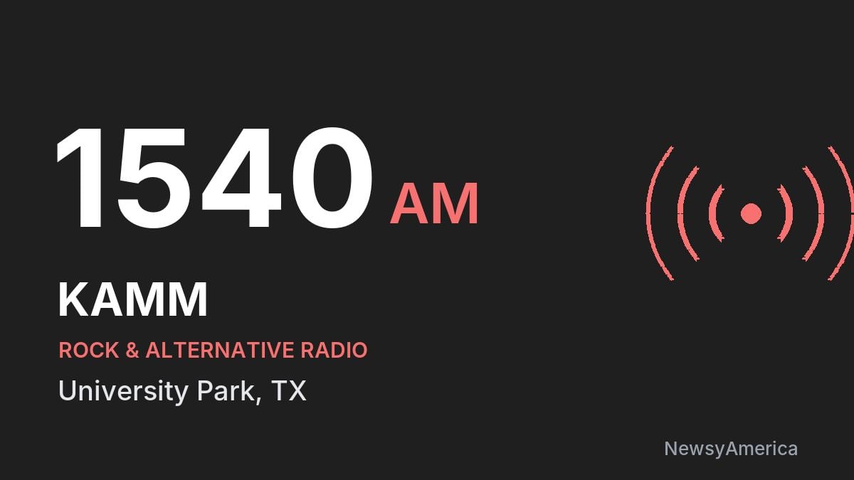 KAMM 1540 AM – University Park