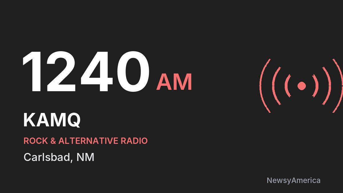 KAMQ 1240 AM – Carlsbad