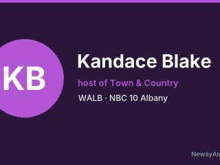 Kandace Blake, host of Town & Country, WALB