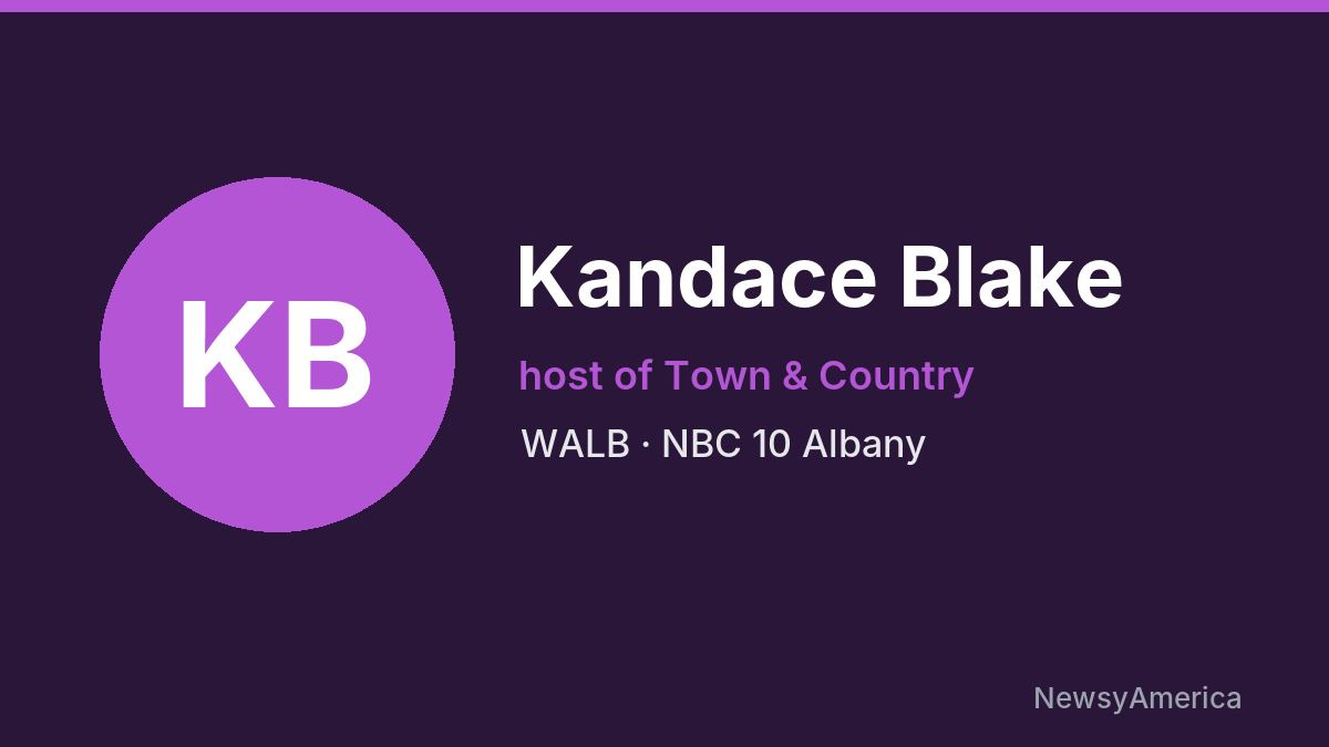 Kandace Blake – WALB, Albany