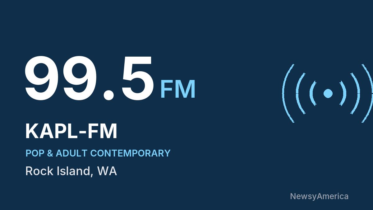 KAPL-FM 99.5 FM – Rock Island