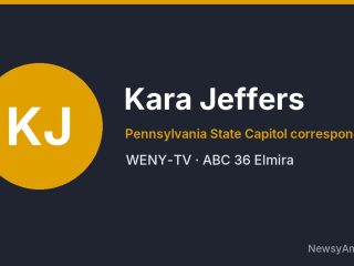 Kara Jeffers, Pennsylvania State Capitol correspondent, WENY-TV