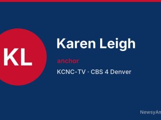 Karen Leigh, anchor, KCNC-TV