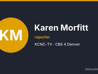 Karen Morfitt, reporter, KCNC-TV