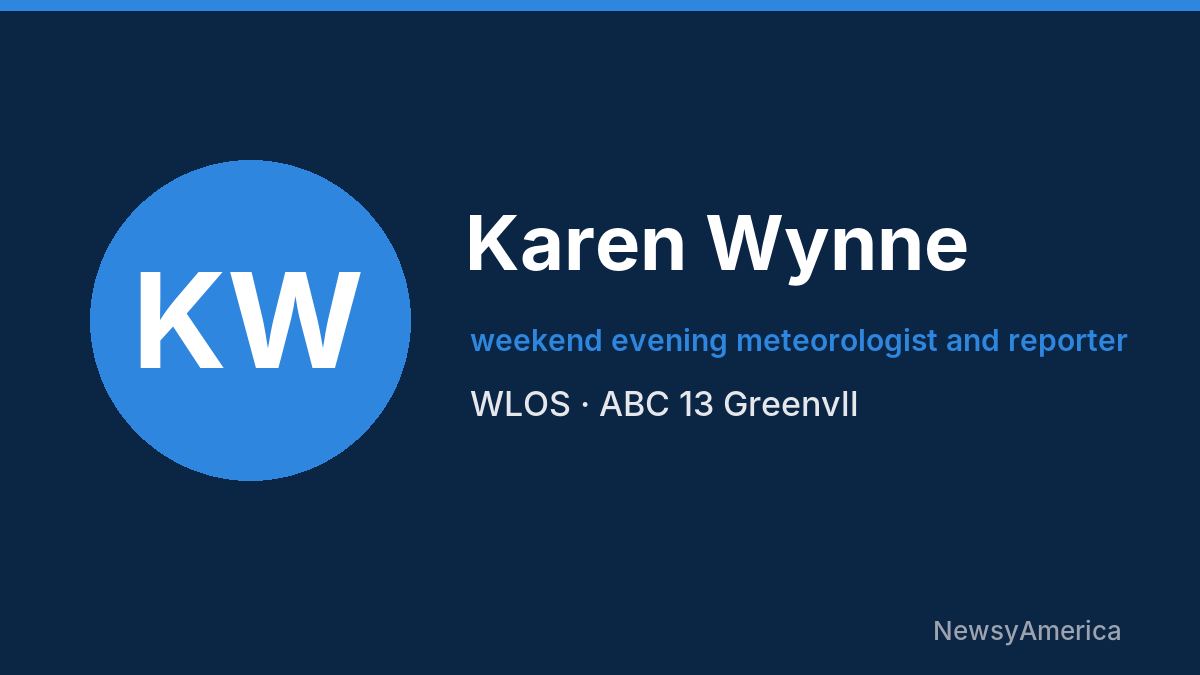 Karen Wynne – WLOS, Greenvll