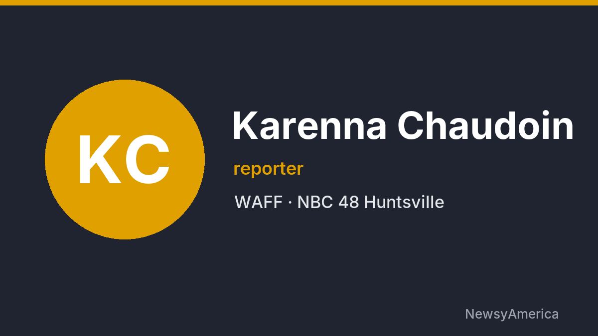 Karenna Chaudoin – WAFF, Huntsville