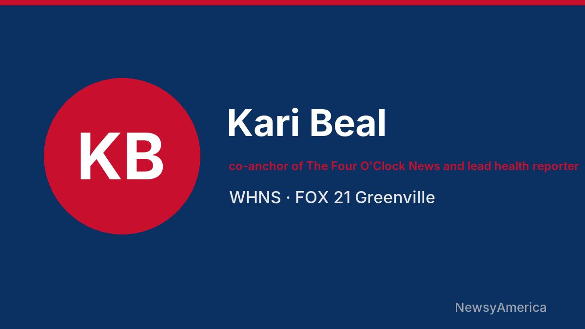 Kari Beal – WHNS, Greenville