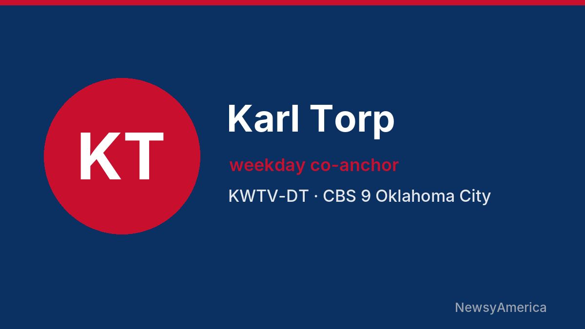 Karl Torp – KWTV-DT, Oklahoma City