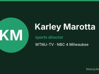 Karley Marotta, sports director, WTMJ-TV