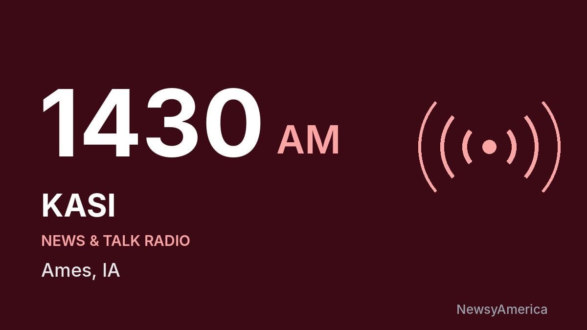 KASI 1430 AM – Ames